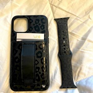 Walli iPhone 11 pro case and matching Apple Watch band